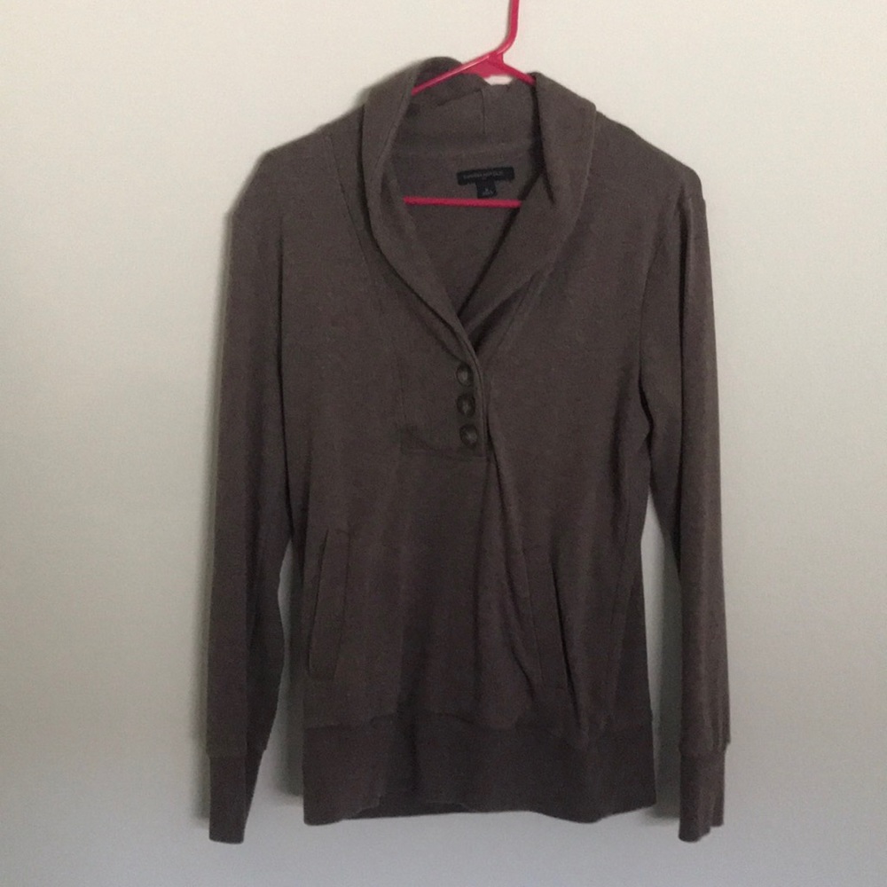 Cow neck, Banana Republic sweater